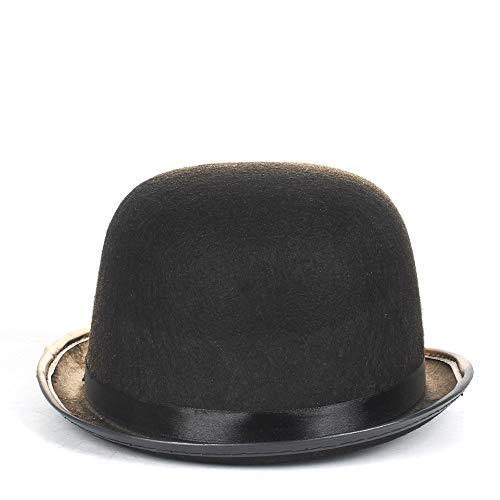 TX GIRL Fieltro de Lana Sombrero de Fedora Hombres Mujeres ala Corta de Steampunk del Hongo Cosplay Topper del Sombrero de Copa del Sombrero el Tamaño 58 CM Traje de la Manera de Vacaciones