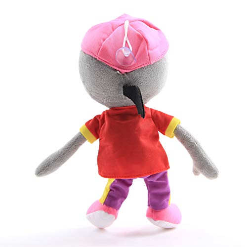 uiuoutoy 5 piezas Zombies Peluches Deportivos Zombies Cosplay Gorra Roja Deporte Patinaje Bandera Zombies Pvz Peluche Muñecas