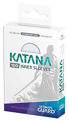 Ultimate Guard Katana - Mangas interiores tamaño estándar transparente (100)