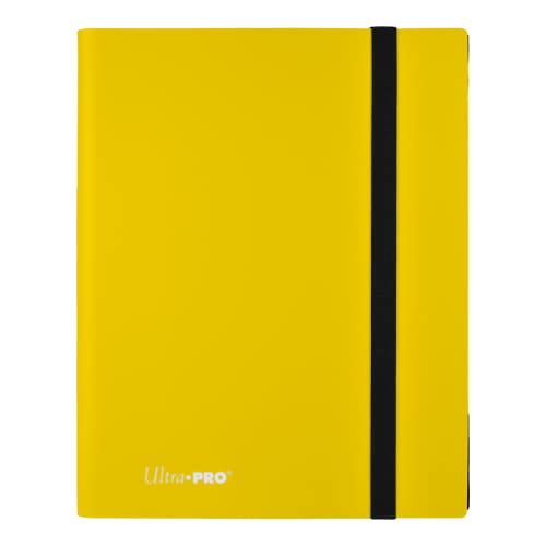 Ultra Pro 9-Pocket Eclipse Lemon Yellow Pro-Binder