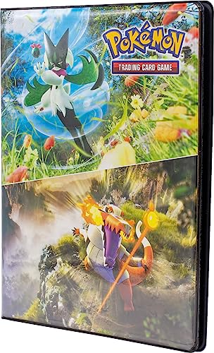 Ultra Pro - Portafolio - Capacidad: 252 cartas - Pokémon - Escarlata y Violeta: Evolution en Paldea (EV02) - Juegos de mesa - Juegos de cartas - Cartas coleccionables - A partir de 6 años