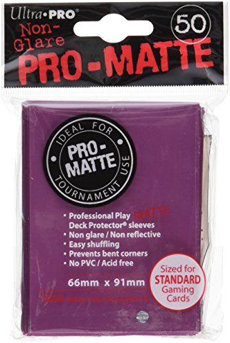 Ultra Pro Sleeves Pro-Matte D12 Card Game (Blackberry)