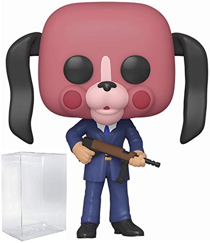 Umbrella Academy - Cha Cha con máscara Funko Pop! Figura de vinilo con funda protectora compatible con Pop Box)