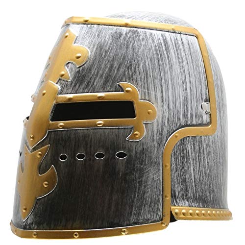 UN JEU DES JOUETS Casco medieval con visera para niño