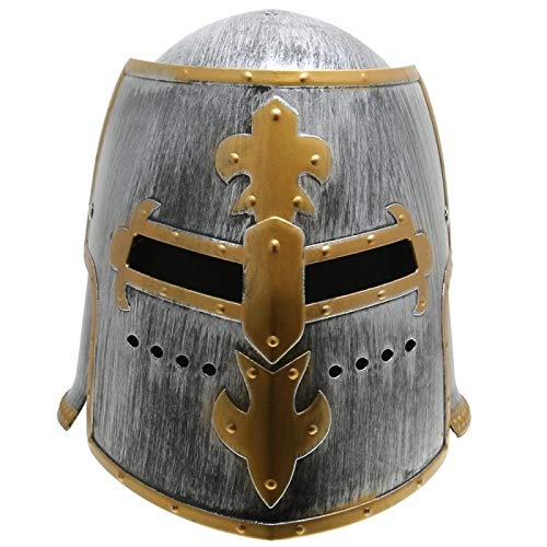 UN JEU DES JOUETS Casco medieval con visera para niño