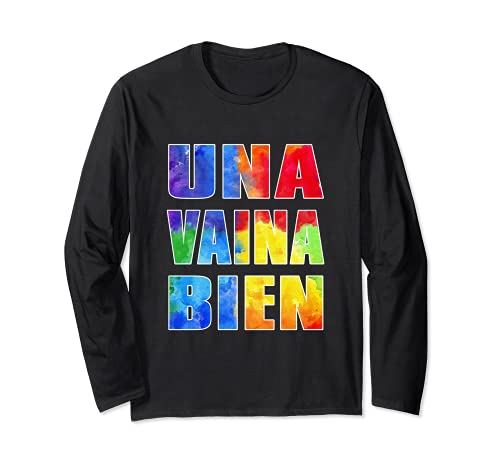 Una Vaina Bien Dominican Republic Slang Platano Power Gift Manga Larga