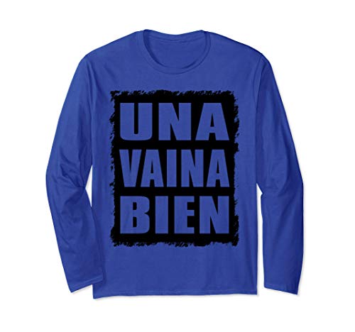 Una Vaina Bien Dominican Republic Slang Platano Power Gift Manga Larga