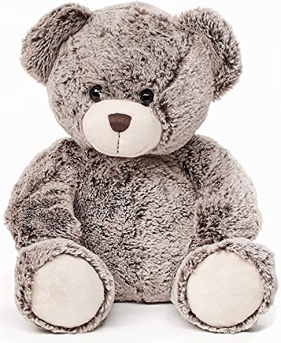 Uni-Toys - Oso de Peluche Muy Suave (marrón Oscuro) - 24 cm (Altura)