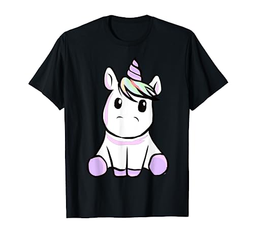 Unicornio - dulce unicornio se sienta alrededor Camiseta