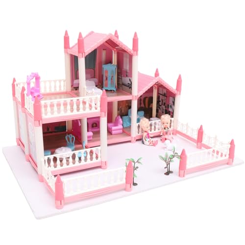 Vaguelly 1 Juego De Juguetes En Miniatura Juguetes para Niños Juguetes para Niños Juguete para Jugar A Las Casitas Casa Pequeña Casa En Miniatura Casa De Bricolaje Regalo De