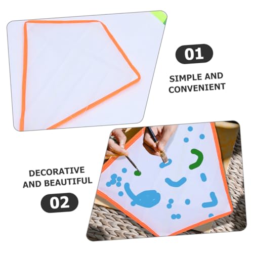 Vaguelly 5 Juegos De Cometa De Dibujo Interesante Cometas Niños Cometa De Juguete Divertidos Kits De Artesanía De Cometa En Blanco para Niños Cometa Divertida para Niños Suministro para