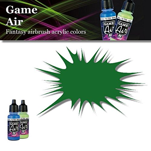 Vallejo-72730 72730 GAME AIR COLOR VERDE GOBLIN, Multicolor