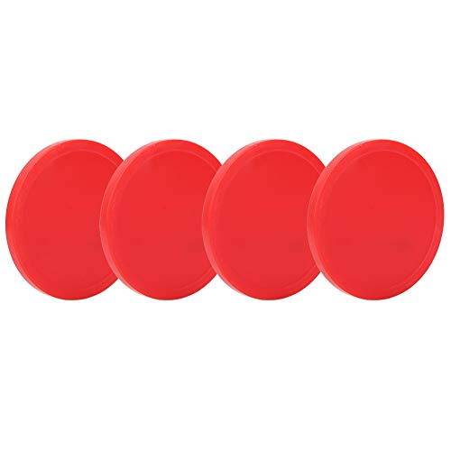 VGEBY Air Hockey Puck, 4Pcs Plastic Air Ice Hockey Pucks Air Hockey Reemplazo de Discos para mesas Equipo de Juego(S) Ajedrez Y Cartas, Deportes De Ocio