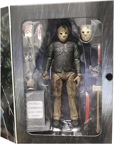 Viernes The 13Th Ultimate Part 4 Jason Voorhees Figura De Acción 7" Figura De Acción, Multicolor