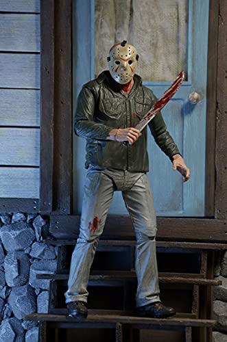 Viernes The 13Th Ultimate Part 4 Jason Voorhees Figura De Acción 7" Figura De Acción, Multicolor