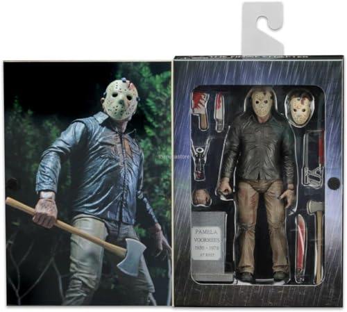 Viernes The 13Th Ultimate Part 4 Jason Voorhees Figura De Acción 7" Figura De Acción, Multicolor