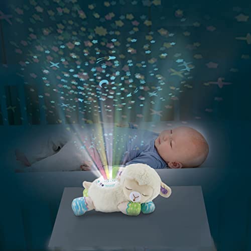 VTech - Proyector peluche para bebé, Ovejita dulces sueños, juguete para bebés +0 meses, versión ESP