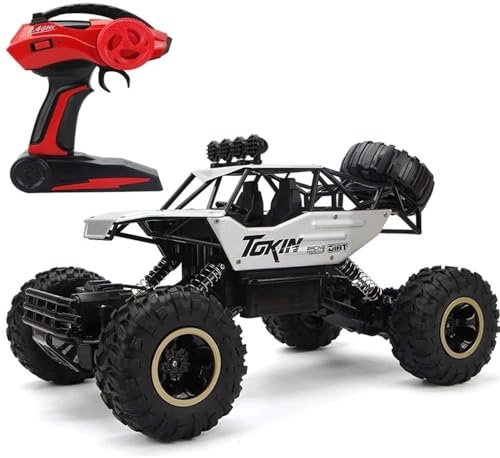 VUCICA 1:12 Coche RC 4WD de Gran tamaño Coches de Juguete de Carreras de Alta Velocidad Coche de Control Remoto Coche de Carreras eléctrico Modelo de Control Remoto de 2,4 GHz Vehículo Todoterreno Coc