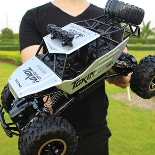 VUCICA 1:12 Coche RC 4WD de Gran tamaño Coches de Juguete de Carreras de Alta Velocidad Coche de Control Remoto Coche de Carreras eléctrico Modelo de Control Remoto de 2,4 GHz Vehículo Todoterreno Coc