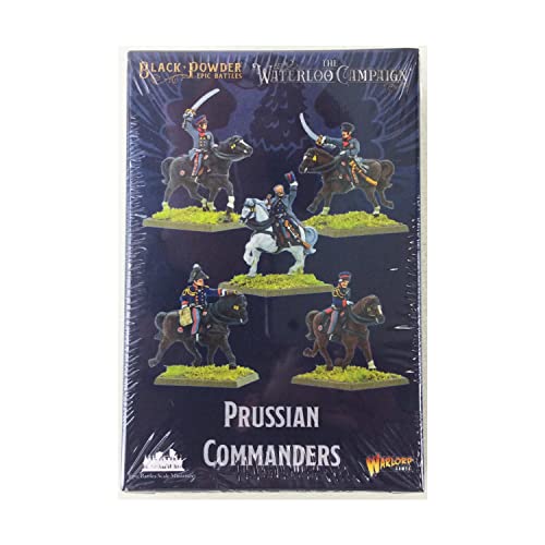 Warlord Games, Batallas épicas de polvo negro: comandantes prusianos napoleónicos