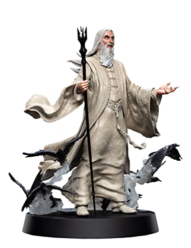 Weta Workshop El Señor de los Anillos Figures of Fandom - Estatuilla de PVC (26 cm), Color Blanco