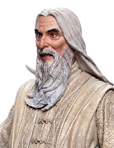 Weta Workshop El Señor de los Anillos Figures of Fandom - Estatuilla de PVC (26 cm), Color Blanco