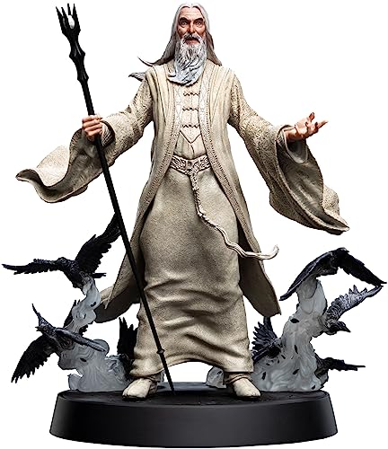 Weta Workshop El Señor de los Anillos Figures of Fandom - Estatuilla de PVC (26 cm), Color Blanco