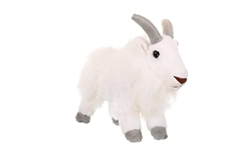 Wild Republic - CK Mini cabra blanca de peluche, 20 cm (11473)