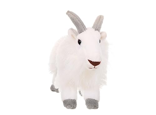 Wild Republic - CK Mini cabra blanca de peluche, 20 cm (11473)