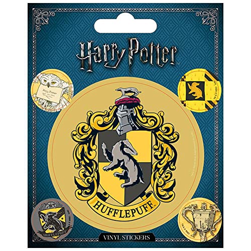 Wizarding World - Juego de pegatinas de vinilo, multicolor, 10 x 12,5 cm