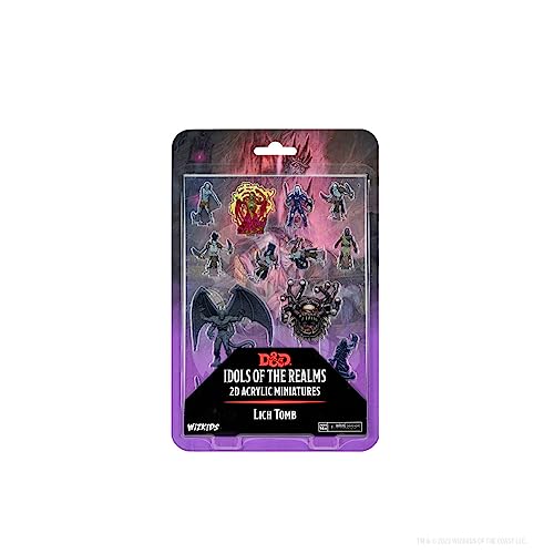 WizKids D&D Idols of The Realms: Lich Tomb - Juego 2D