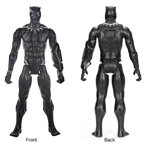 Xingsky Black Panther Figura, 30 cm Muñeca Pantera Negra, Pantera Negra Juguete para Niños a Partir de 3 Años