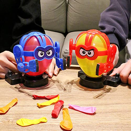 Xzbling Juguete de Batalla de Globos,VS Bots con Globos para Niños Batalla de Bots con Globos | Robot de Globos con Mecanismo de Atado de Globos Incorporado para Juegos de Mesa Familiares, Globos de