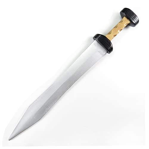 YAO DIAN Espada De Madera De Anime Katana, Cos Animación Arma Props Espada De Madera, Espada Corta Gladiador Romano Antiguo, Práctica De Kendo, Rendimiento De Cos(Size:70cm,Color:B)