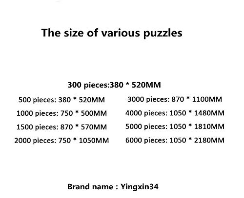 Yingxin34 Puzzle 300 Piezas,Puzzle,Rompecabezas,Postre Delicioso Puzzle Creativo,Puzzle Adultos