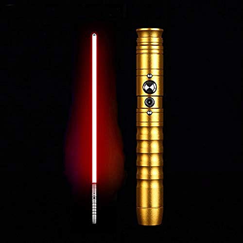 Y&Z Espada Laser Star Wars Fuerza fx sables Serie Negra Espadas Juguete Sable de luz para niños Regalos de Star Wars para Adultos Sable Metal Darth Maul Sable de luz Rojo Anakin Skywalker Sable