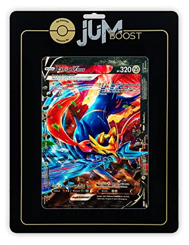 Zacian V-UNION (Zacian V-UNIÓN) - JUMBO - Jumboost X Epée et Bouclier 9 Évolution Céleste - Carta gigante