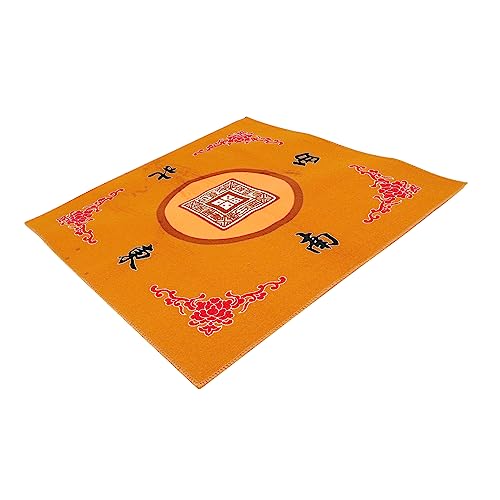 Zerodeko 1Pc Mahjong Tablecloth Chino Mahjong Table Mat Game Tablecloth The Office Desk Decor Jongg Table Decoración De Navidad Juego De Mahjong Mantel Simple Caucho Mahjong Mat X31