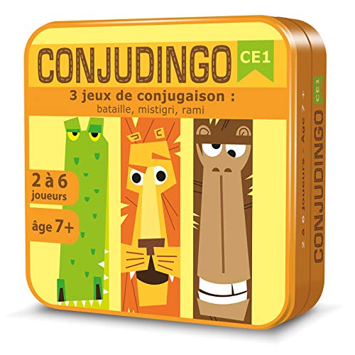 Aritma Conjudingo CE1 Empresa | Juego de Cartas educativas | A Partir de 7 años | 2 a 6 Jugadores | 15 min, CGCONJ01