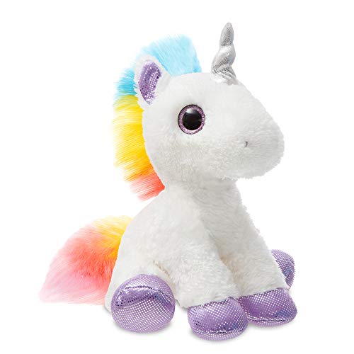 Aurora- Peluches y muñecas, Color Blanco y Multicolor, 31cm (60857)