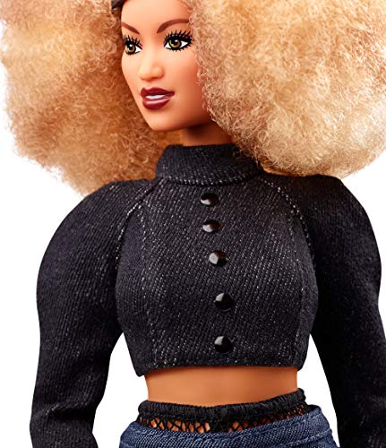 Barbie - Muñeca Collector Diseñada por Marni Serofonte con Top Vaquero, Multicolor (Mattel FJH75)