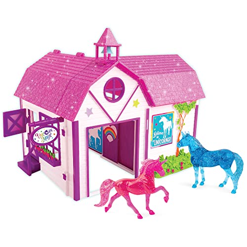 Breyer Caballos Stablemates, Set de Juego de chispas mágicas de Unicornio | 2 Unicornios Incluidos | 1:32 Scale | Juguete de Caballo | Model #59220 (Multicolor)