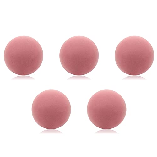 CENMEN 5X Pelota de Espuma de Alta Densidad Sin Recubrimiento de 7 Pulgadas - Pelotas Deportivas de Espuma para Niños Pelotas Silenciosas de Espuma Ligeras Y Fáciles de Agarrar, A