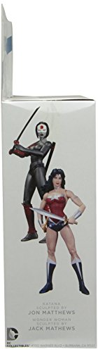 DC Collectibles DC Comics The New 52 Wonder Woman vs Katana Figura de acción, Paquete de 2