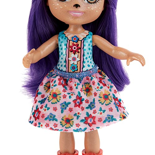 Enchantimals Hermanas Danessa y Danetta Deer Muñecas con mascotas ciervo de juguete, regalo para niñas y niños +4 años (Mattel HCF80)