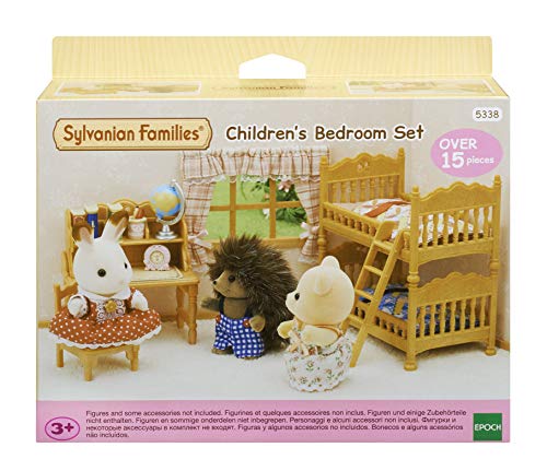 EPOCH Sylvanian Families - 5338 - Set Habitación de los niños & Sylvanian Families - 5339 - Set de salón de hogar