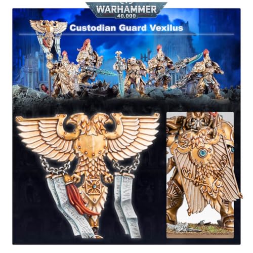 Escuadrón de la Guardia de Custodios de Adeptus Warhammer 40,000