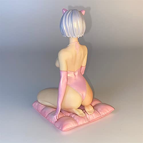 FABIIA Figura de Acción de Anime de Edición Limitada Nier: Automata Gk Hunter Fan Cat de Rodilla Dama Pretty Swimsuit 2B Modelo de Escritorio de Escritorio para Adultos Decoraciones de Estatuas de Muñ