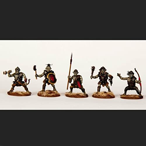 Fantasía clásica: banda de guerra de duendes (30 figuras de plástico duro de 28 mm de varias partes)..