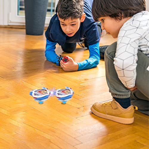 FENGQ Peonzas Beyblade, Burst Turbo Launcher Set con Lanzador, Bey Burst Battle Blade para Niños Halloween/Navidad/Día del Niño/Regalo de Año Nuevo Juguetes para Niños Mayores de 6 Años (1 Set-BLU)